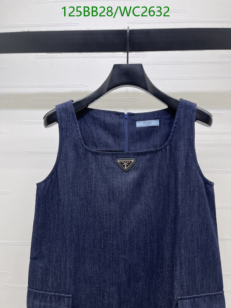 Prada-Clothing Code: WC2632 $: 125USD
