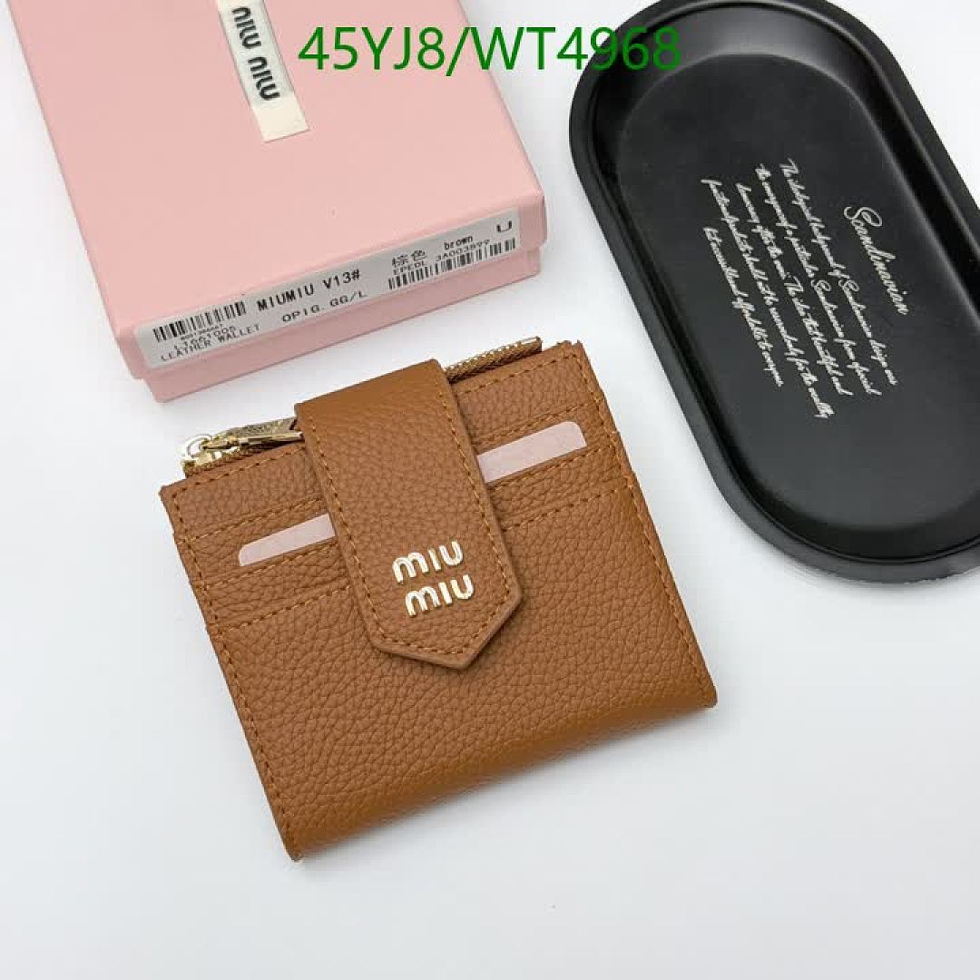 Miu Miu-Wallet-4A Quality Code: WT4968 $: 45USD