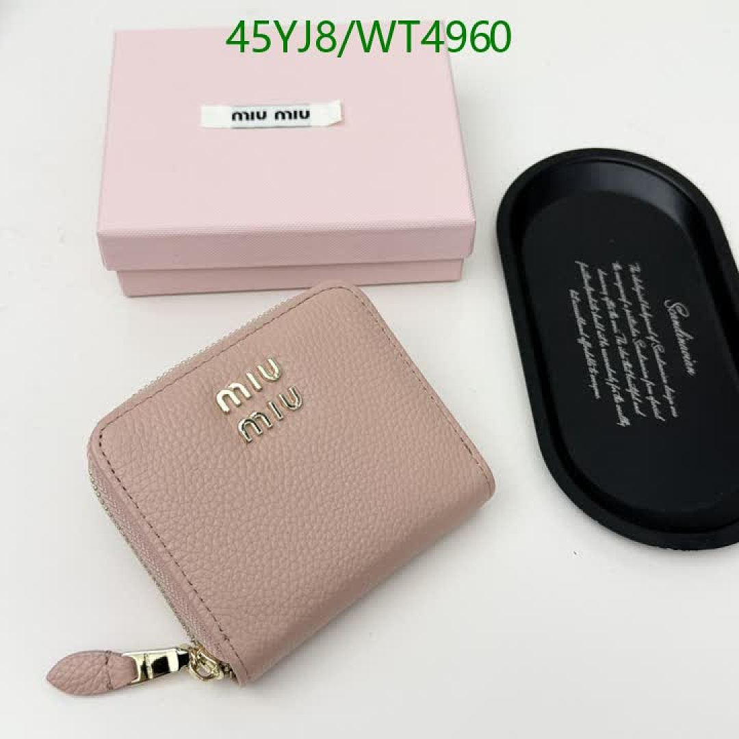 Miu Miu-Wallet-4A Quality Code: WT4960 $: 45USD