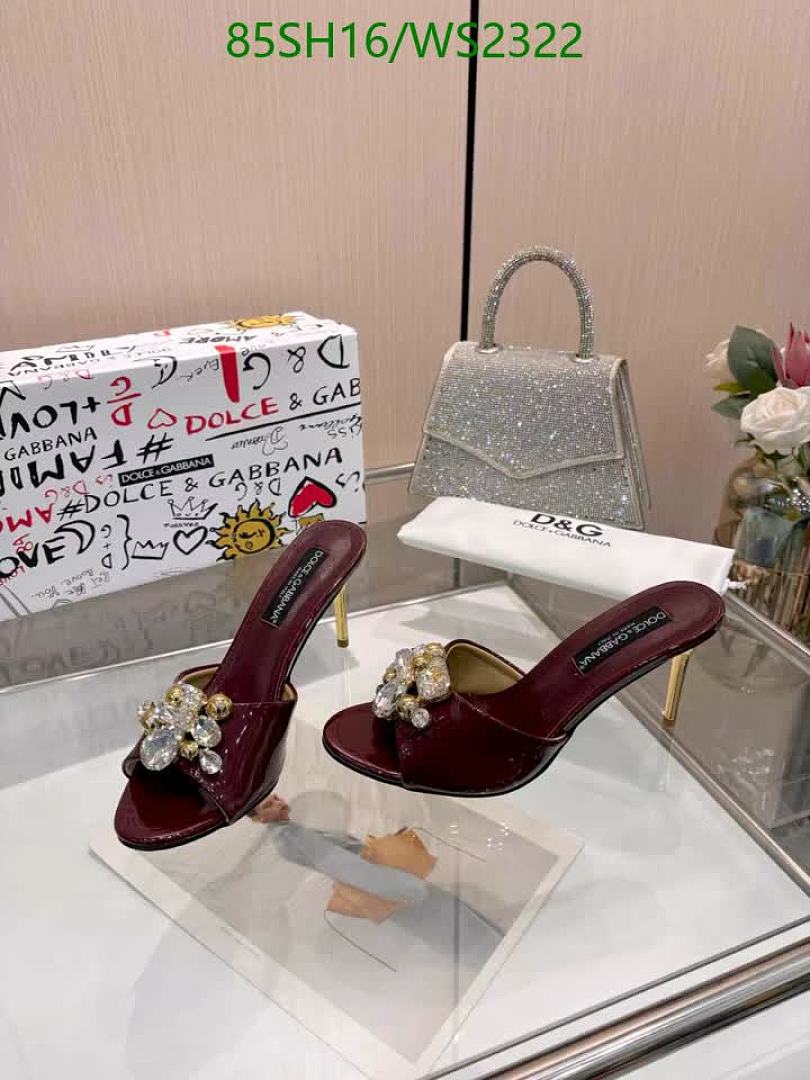 D&G-Women Shoes Code: WS2322 $: 85USD