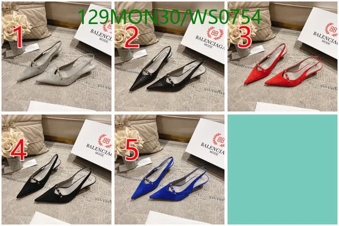 Balenciaga-Women Shoes Code: WS0754 $: 129USD
