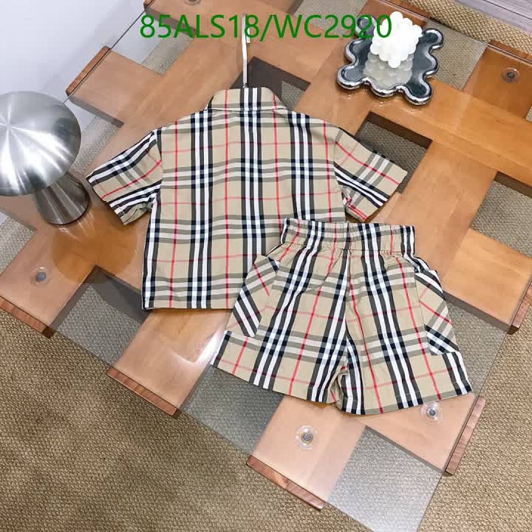 Burberry-Kids Clothing Code: WC2920 $: 85USD