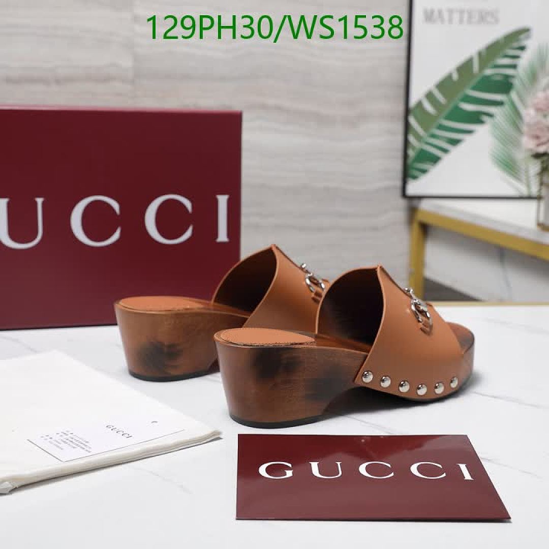 Gucci-Women Shoes Code: WS1538 $: 129USD