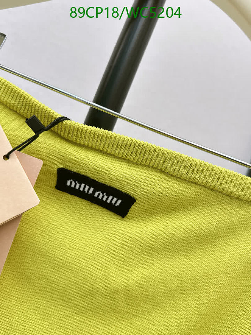 Miu Miu-Clothing Code: WC5204 $: 89USD