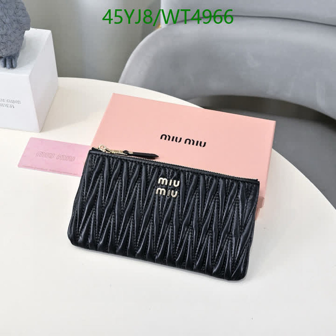 Miu Miu-Wallet-4A Quality Code: WT4966 $: 45USD