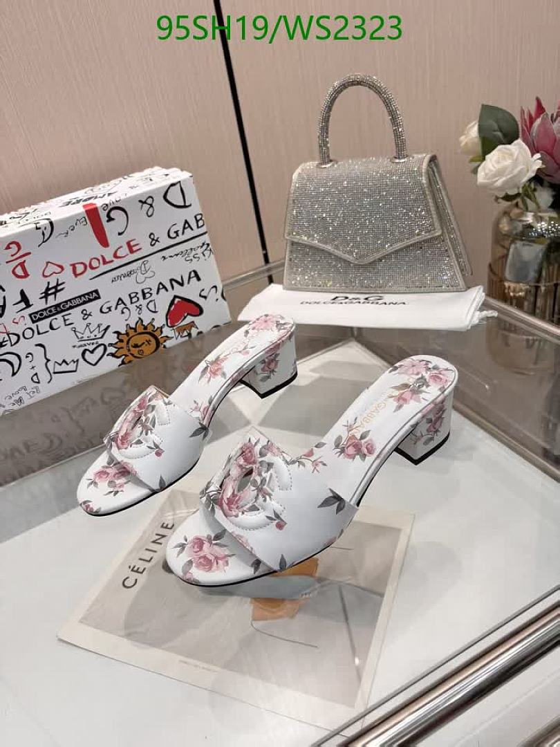 D&G-Women Shoes Code: WS2323 $: 95USD