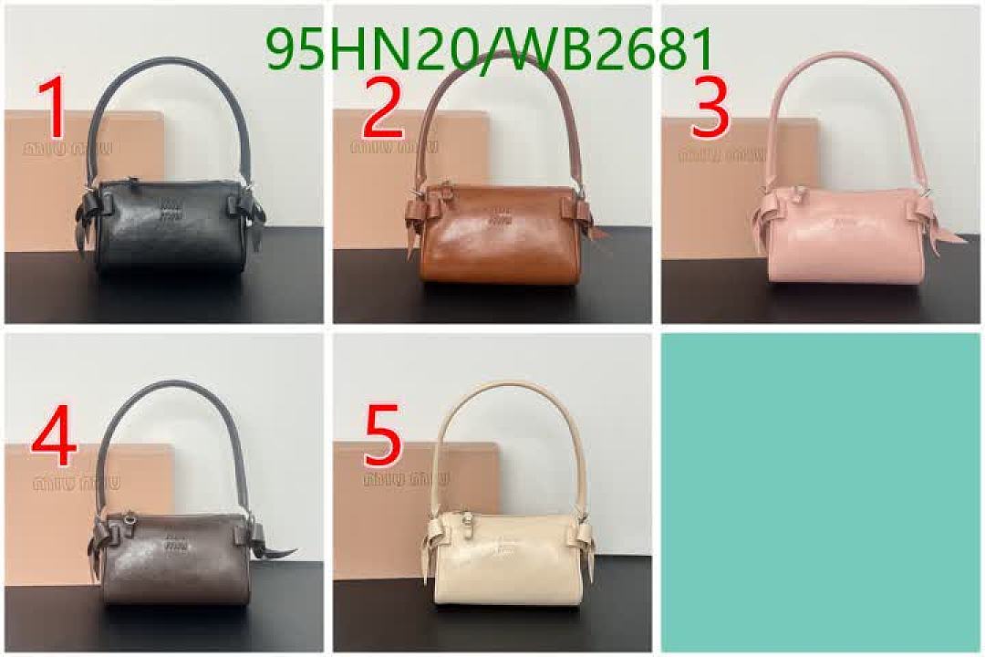 Miu Miu-Bag-4A Quality Code: WB2681 $: 95USD