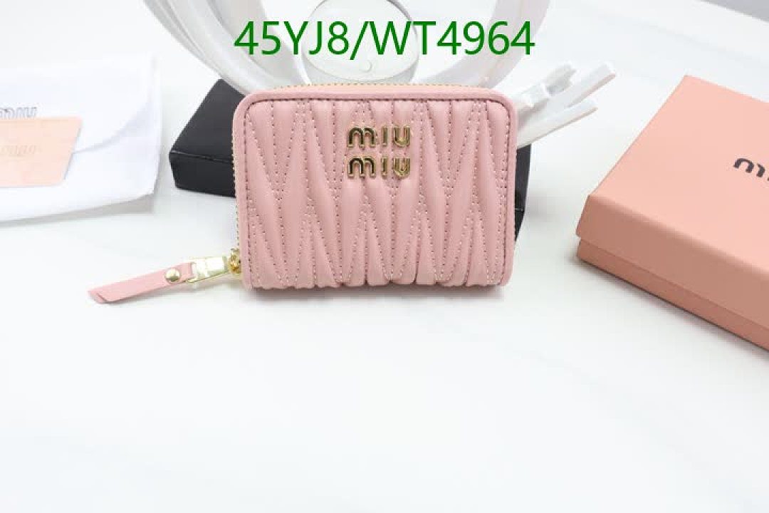 Miu Miu-Wallet-4A Quality Code: WT4964 $: 45USD
