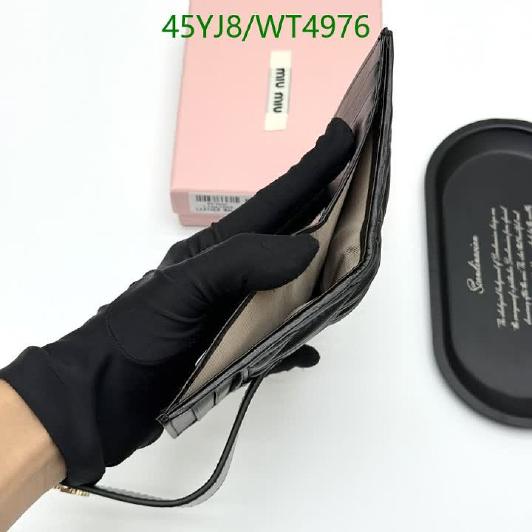 Miu Miu-Wallet-4A Quality Code: WT4976 $: 45USD