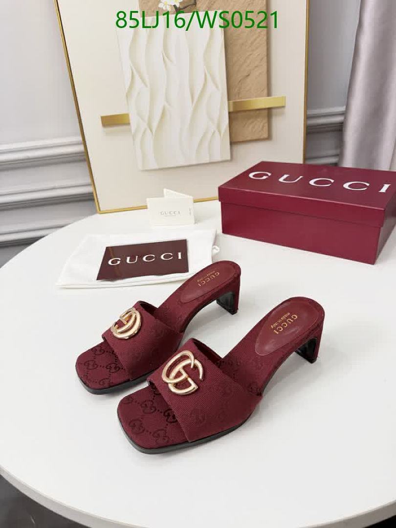 Gucci-Women Shoes Code: WS0521 $: 85USD