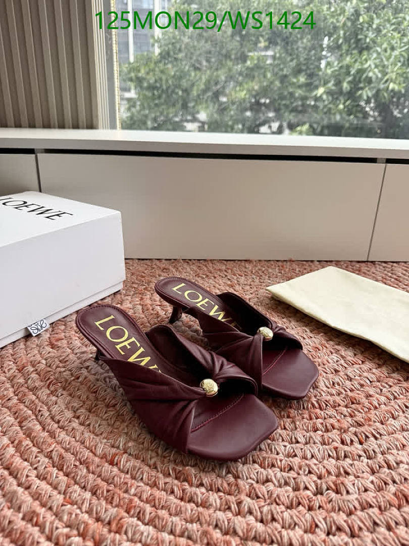 Loewe-Women Shoes Code: WS1424 $: 125USD