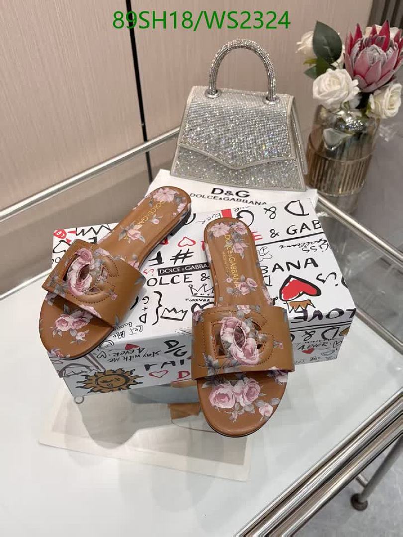 D&G-Women Shoes Code: WS2324 $: 89USD