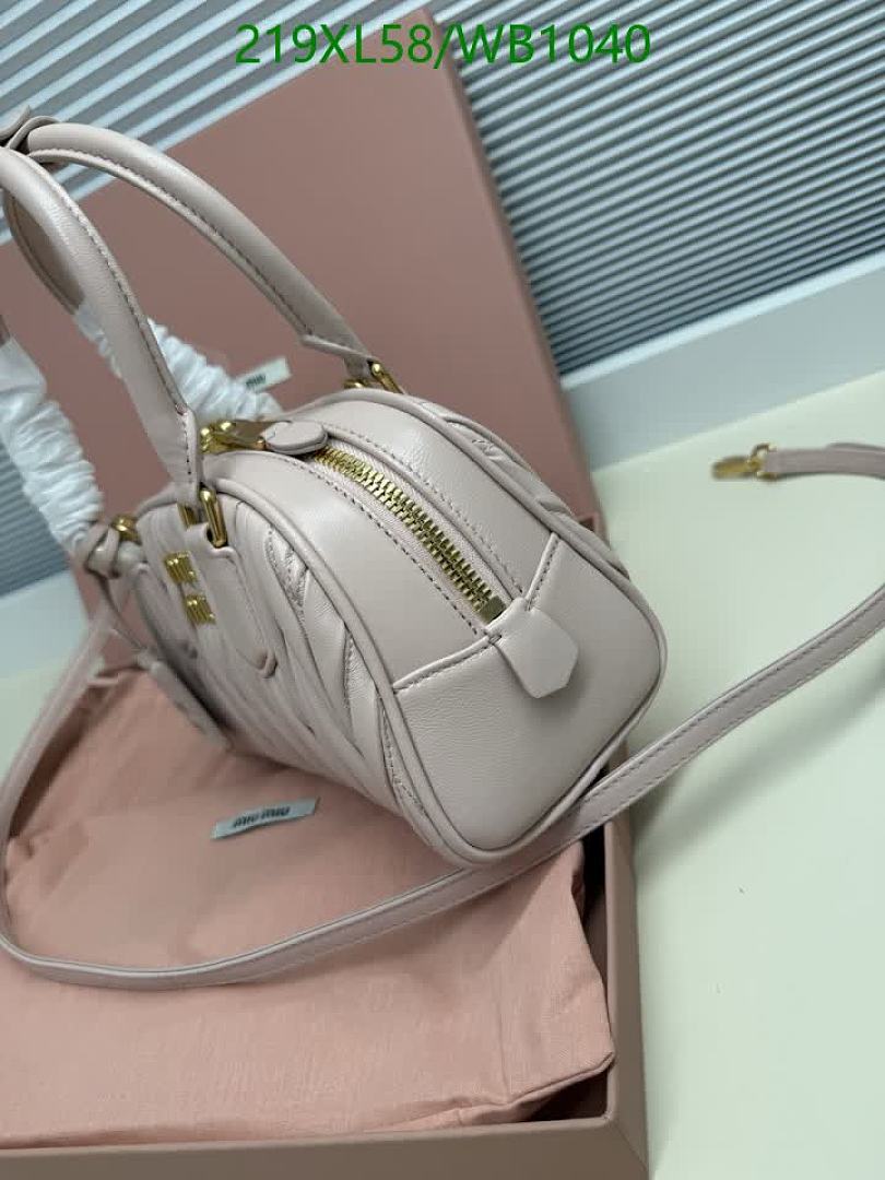 Miu Miu-Bag-Mirror Quality Code: WB1040 $: 219USD