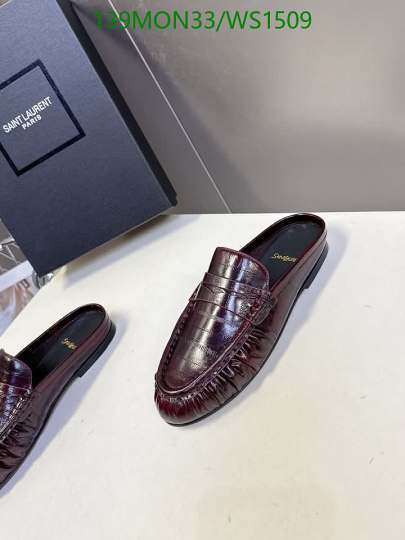YSL-Women Shoes Code: WS1509 $: 139USD