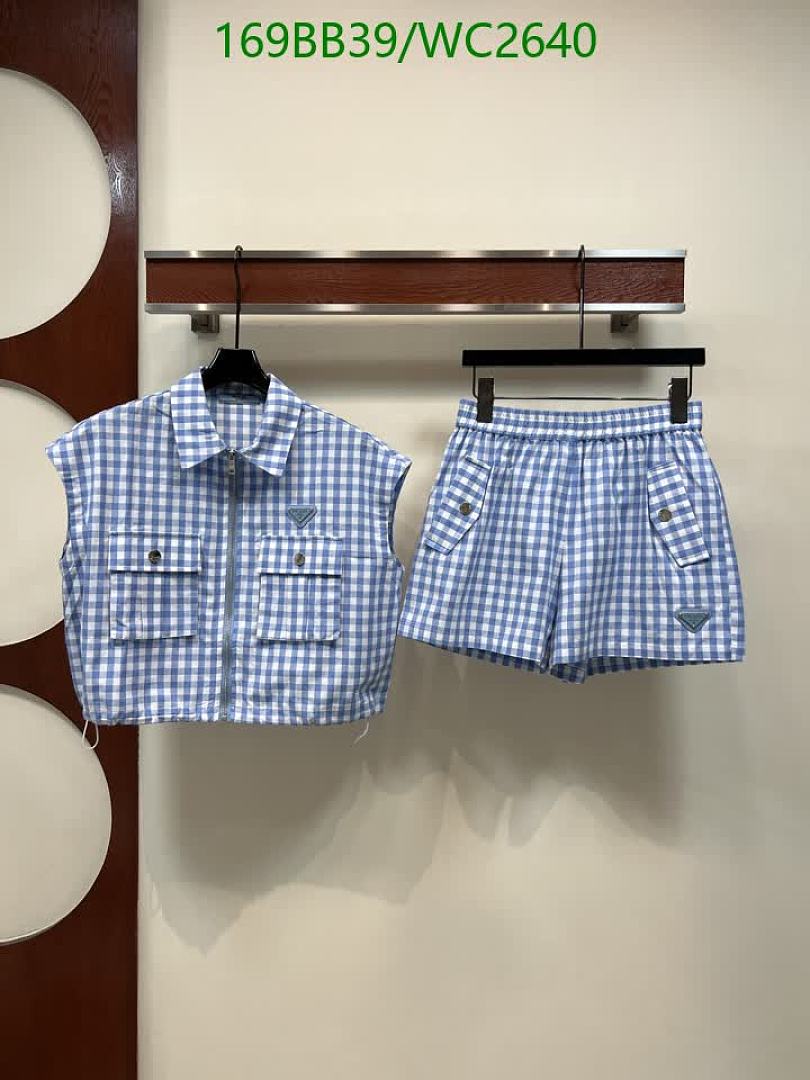 Prada-Clothing Code: WC2640 $: 169USD
