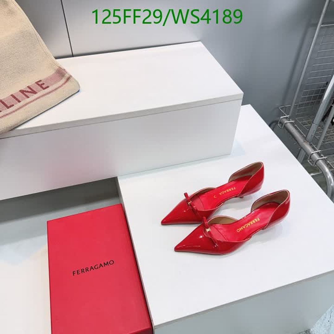 Ferragamo-Women Shoes Code: WS4189 $: 125USD