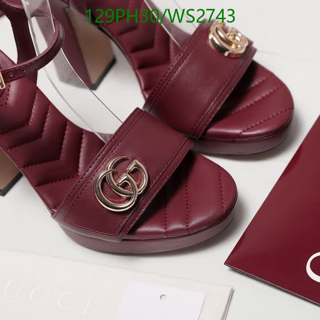 Gucci-Women Shoes Code: WS2743 $: 129USD