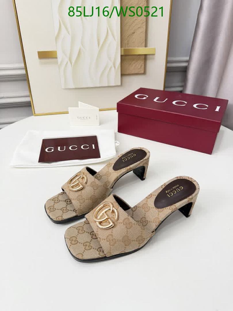 Gucci-Women Shoes Code: WS0521 $: 85USD