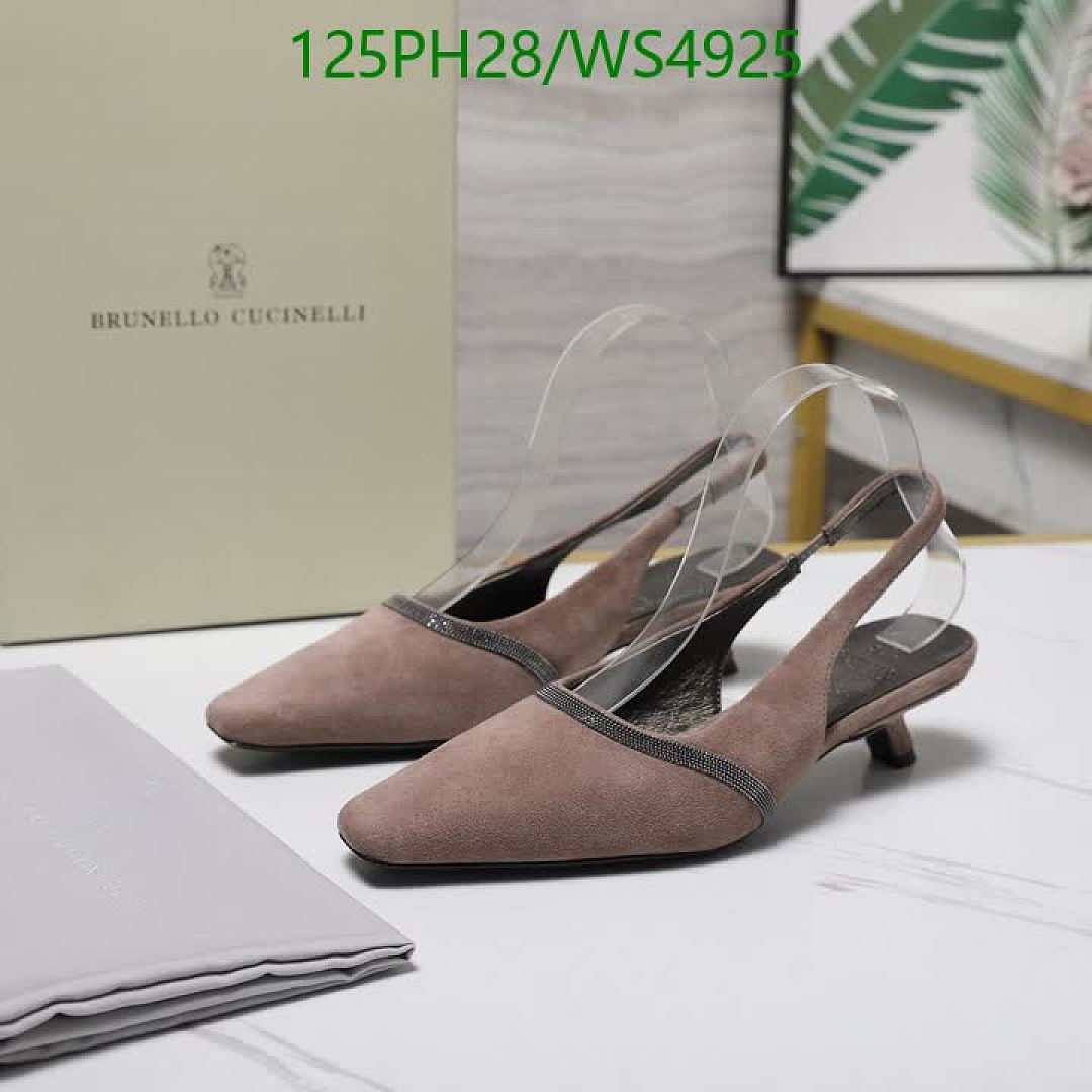 Brunello Cucinelli-Women Shoes Code: WS4925 $: 125USD