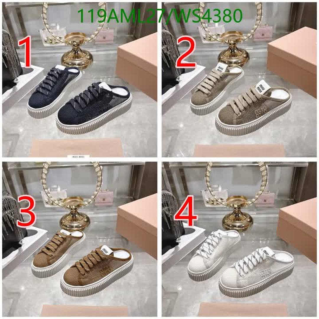 Miu Miu-Women Shoes Code: WS4380 $: 119USD