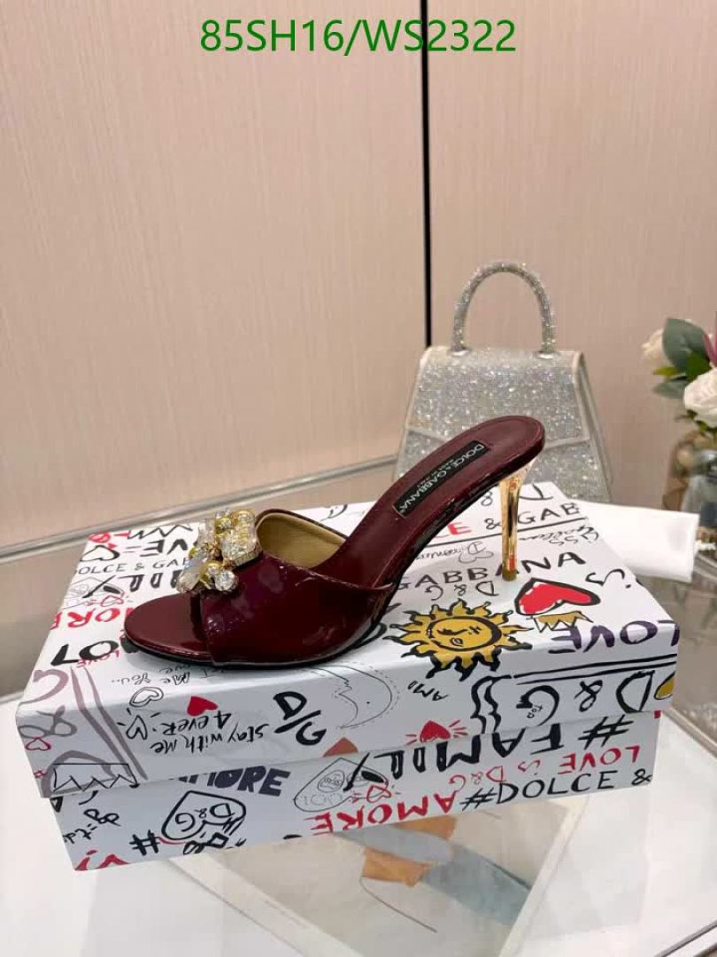 D&G-Women Shoes Code: WS2322 $: 85USD