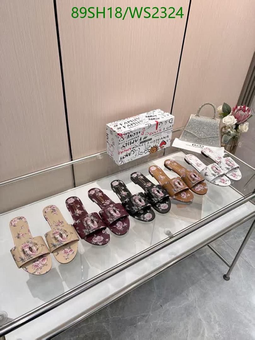 D&G-Women Shoes Code: WS2324 $: 89USD