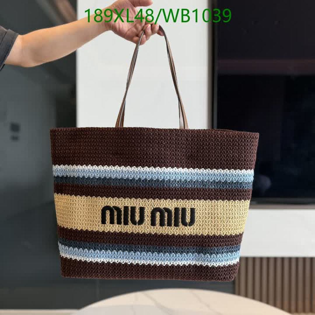 Miu Miu-Bag-Mirror Quality Code: WB1039 $: 189USD