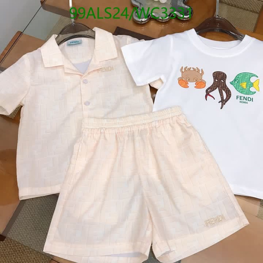 Fendi-Kids clothing Code: WC3331 $: 99USD