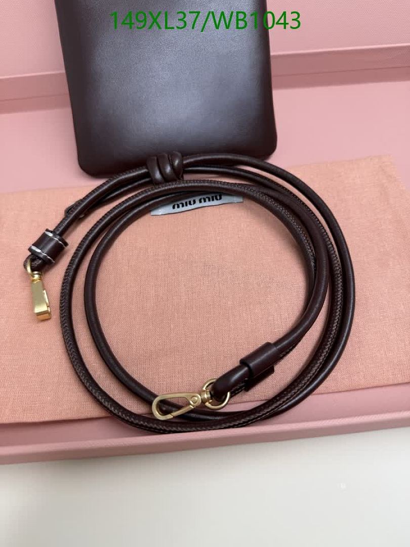Miu Miu-Bag-Mirror Quality Code: WB1043 $: 149USD