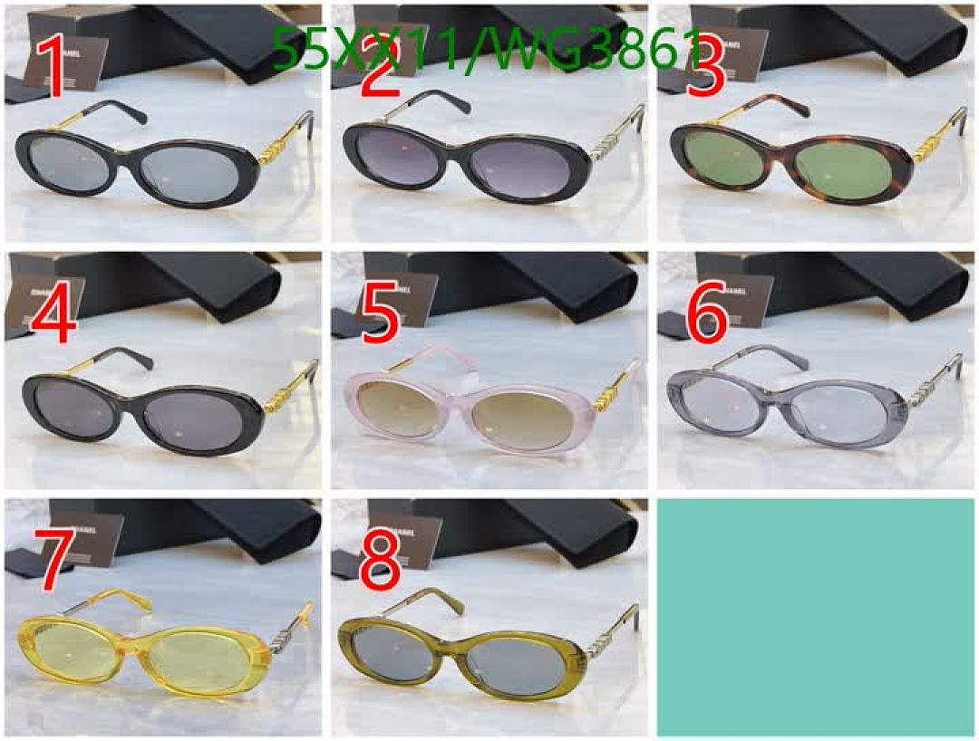 Chanel-Glasses Code: WG3861 $: 55USD