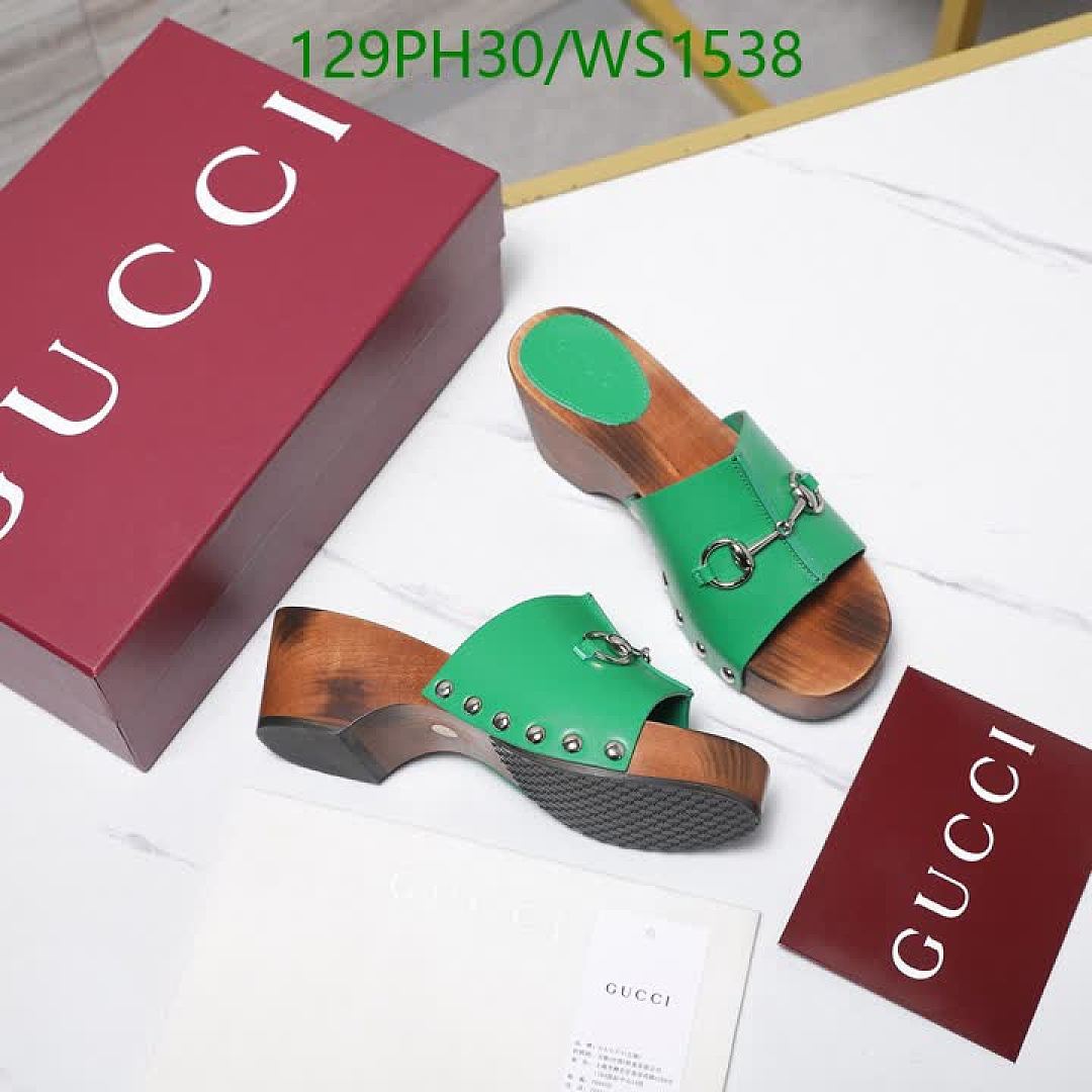 Gucci-Women Shoes Code: WS1538 $: 129USD