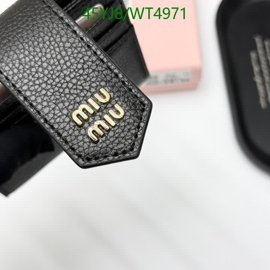 Miu Miu-Wallet-4A Quality Code: WT4971 $: 45USD
