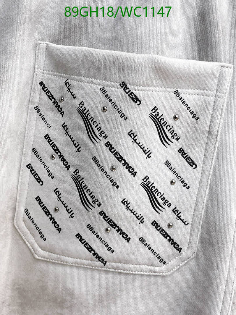 Balenciaga-Clothing Code: WC1147 $: 89USD