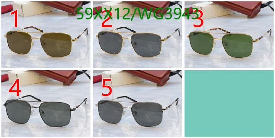 Gucci-Glasses Code: WG3943 $: 59USD