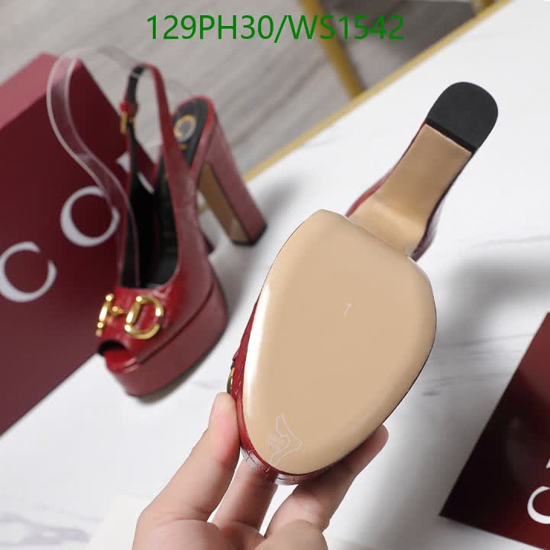 Gucci-Women Shoes Code: WS1542 $: 129USD