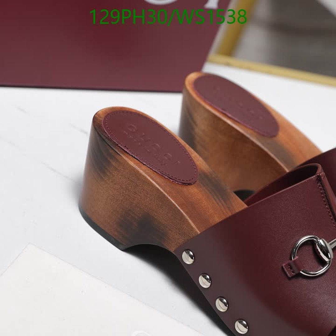 Gucci-Women Shoes Code: WS1538 $: 129USD
