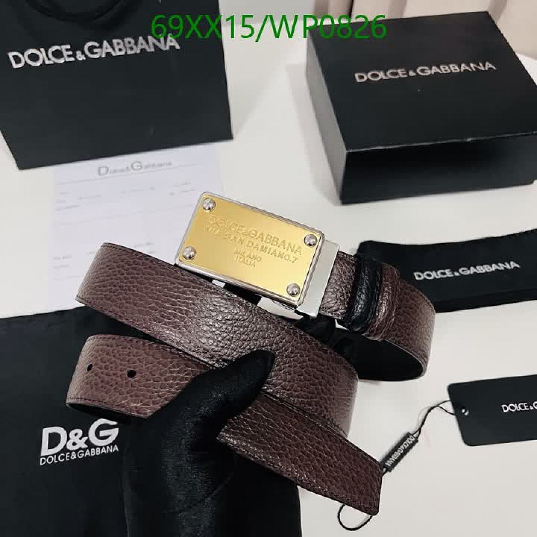 D&G-Belts Code: WP0826 $: 69USD