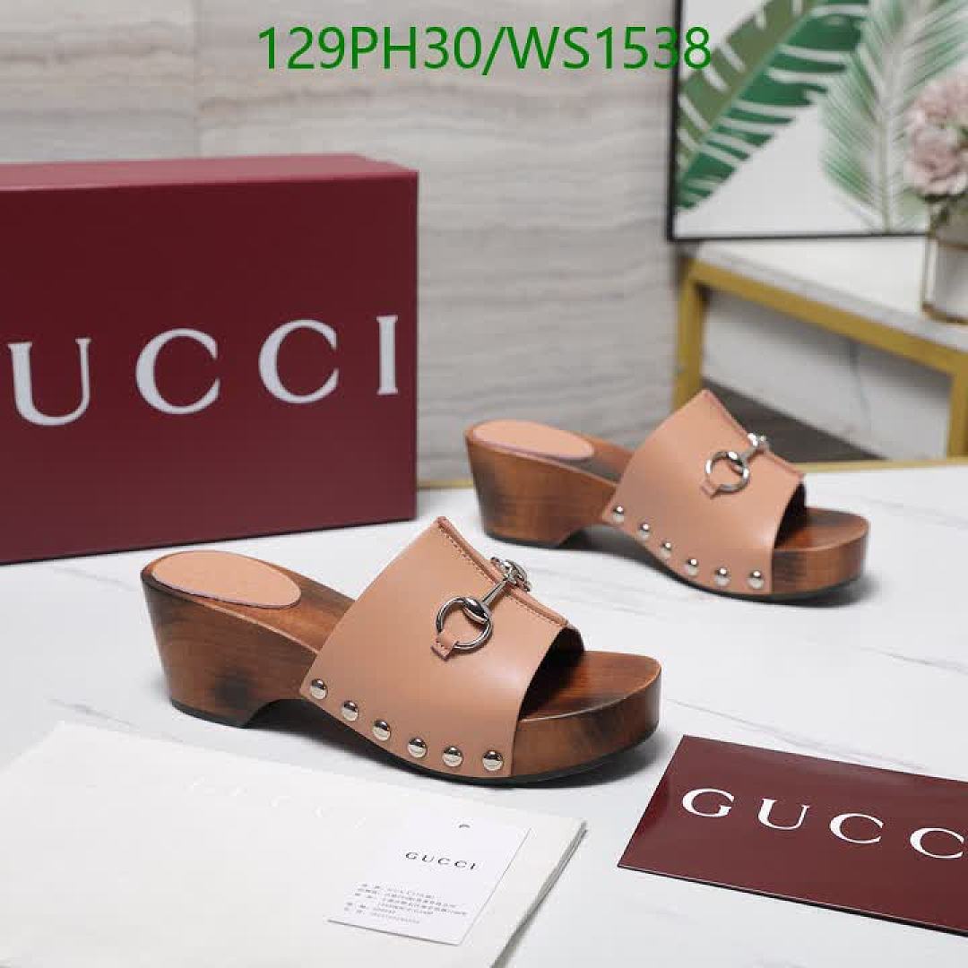 Gucci-Women Shoes Code: WS1538 $: 129USD