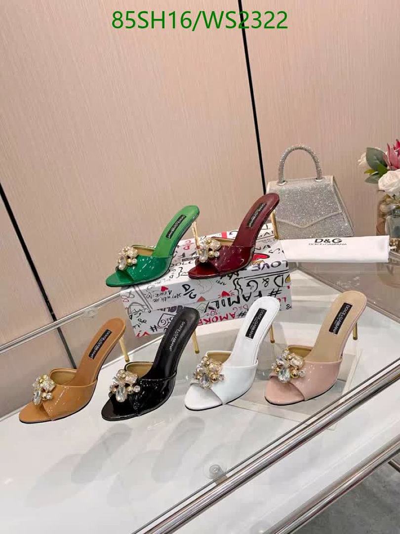 D&G-Women Shoes Code: WS2322 $: 85USD