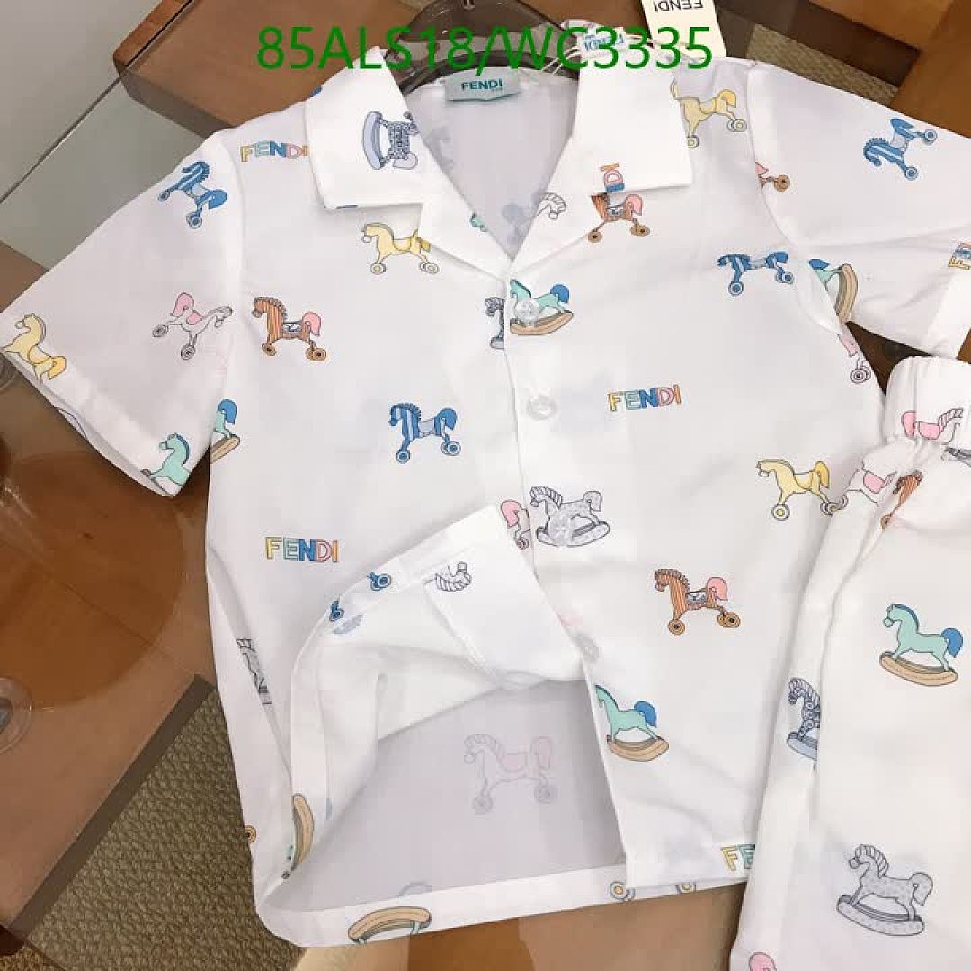 Fendi-Kids clothing Code: WC3335 $: 85USD