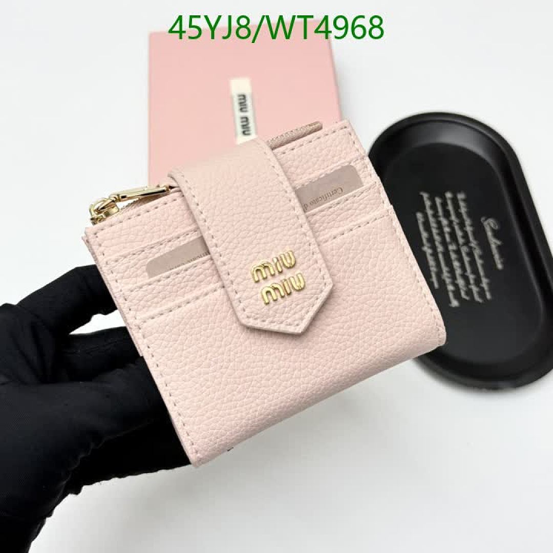 Miu Miu-Wallet-4A Quality Code: WT4968 $: 45USD
