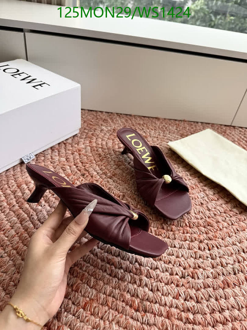Loewe-Women Shoes Code: WS1424 $: 125USD
