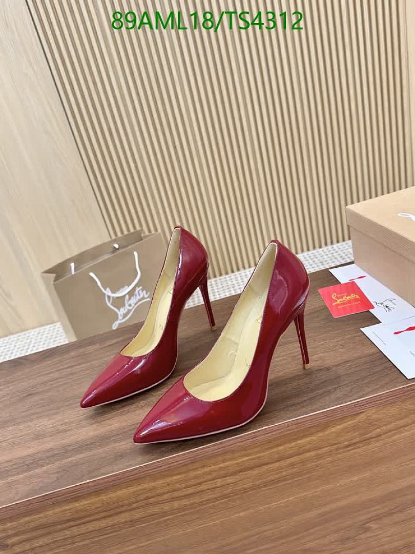 Christian Louboutin-Women Shoes Code: TS4312 $: 89USD