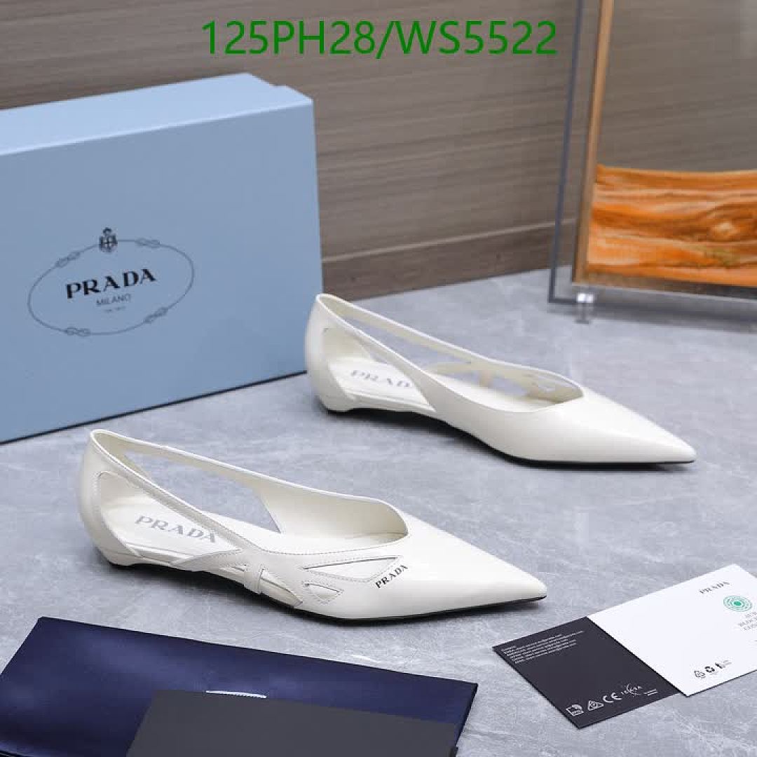 Prada-Women Shoes Code: WS5522 $: 125USD