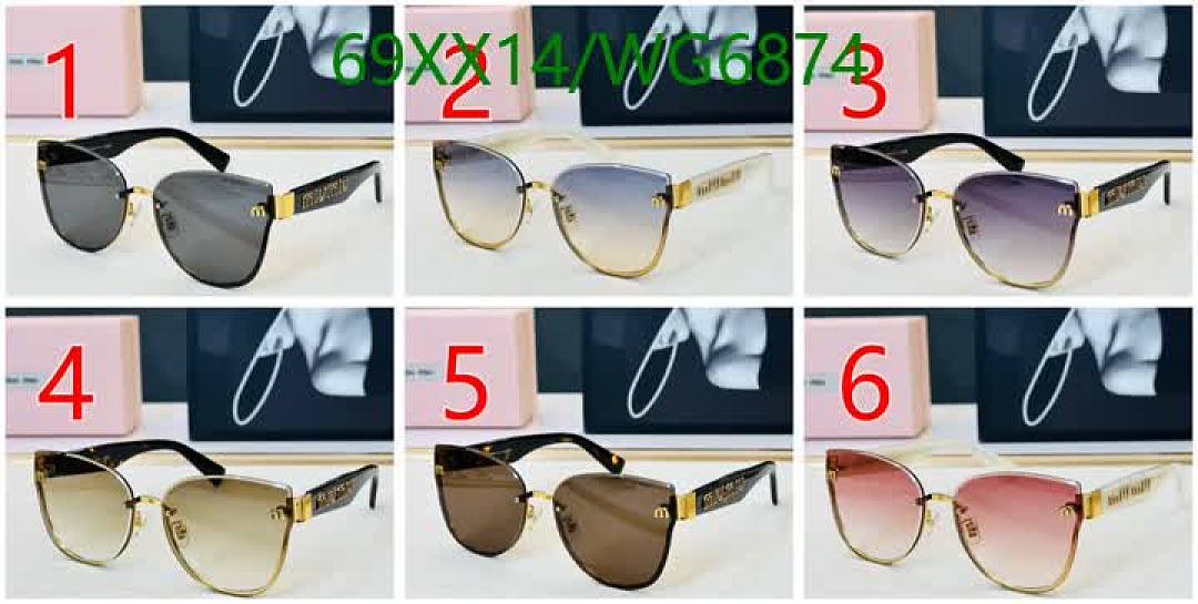 Miu Miu-Glasses Code: WG6874 $: 69USD