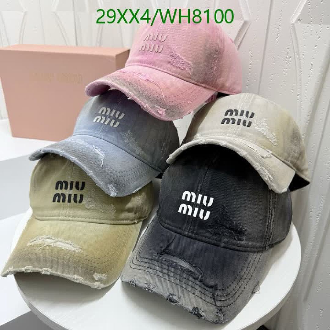 Miu Miu-Cap(Hat) Code: WH8100 $: 29USD