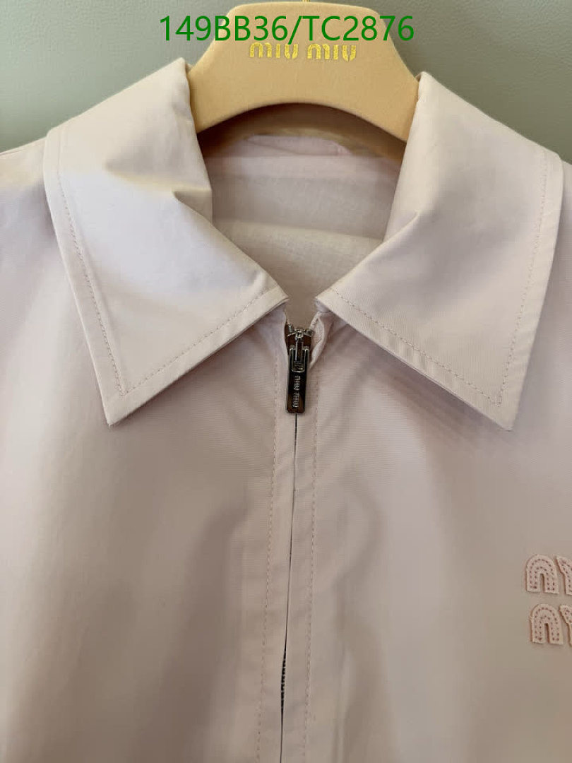 Miu Miu-Clothing Code: TC2876 $: 149USD