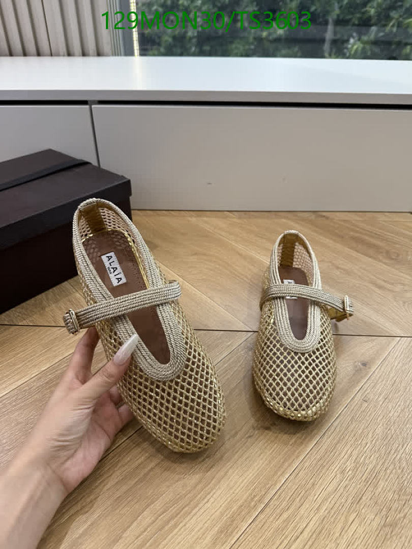 Alaia-Women Shoes Code: TS3603 $: 129USD