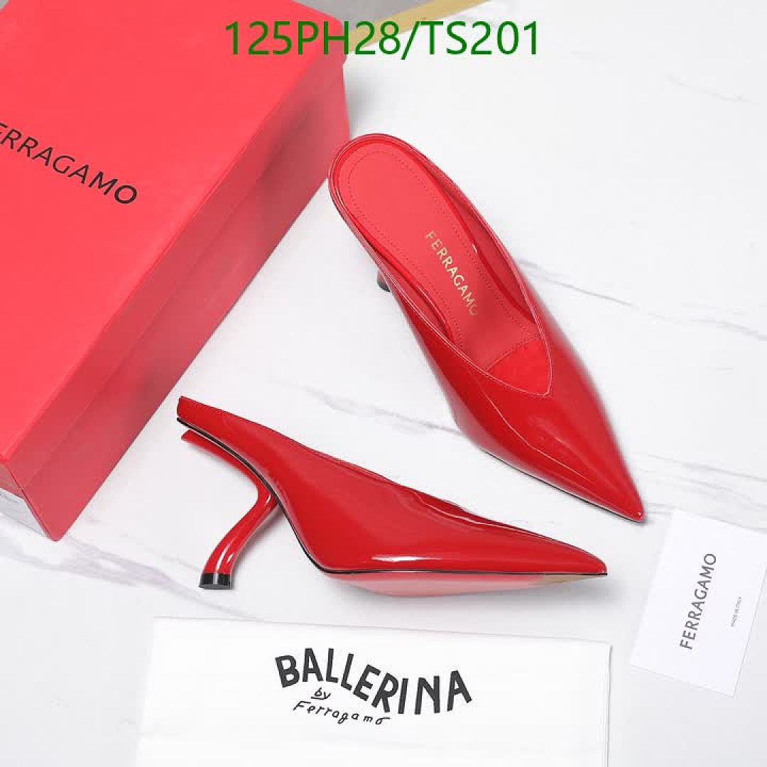 Ferragamo-Women Shoes Code: TS201 $: 125USD