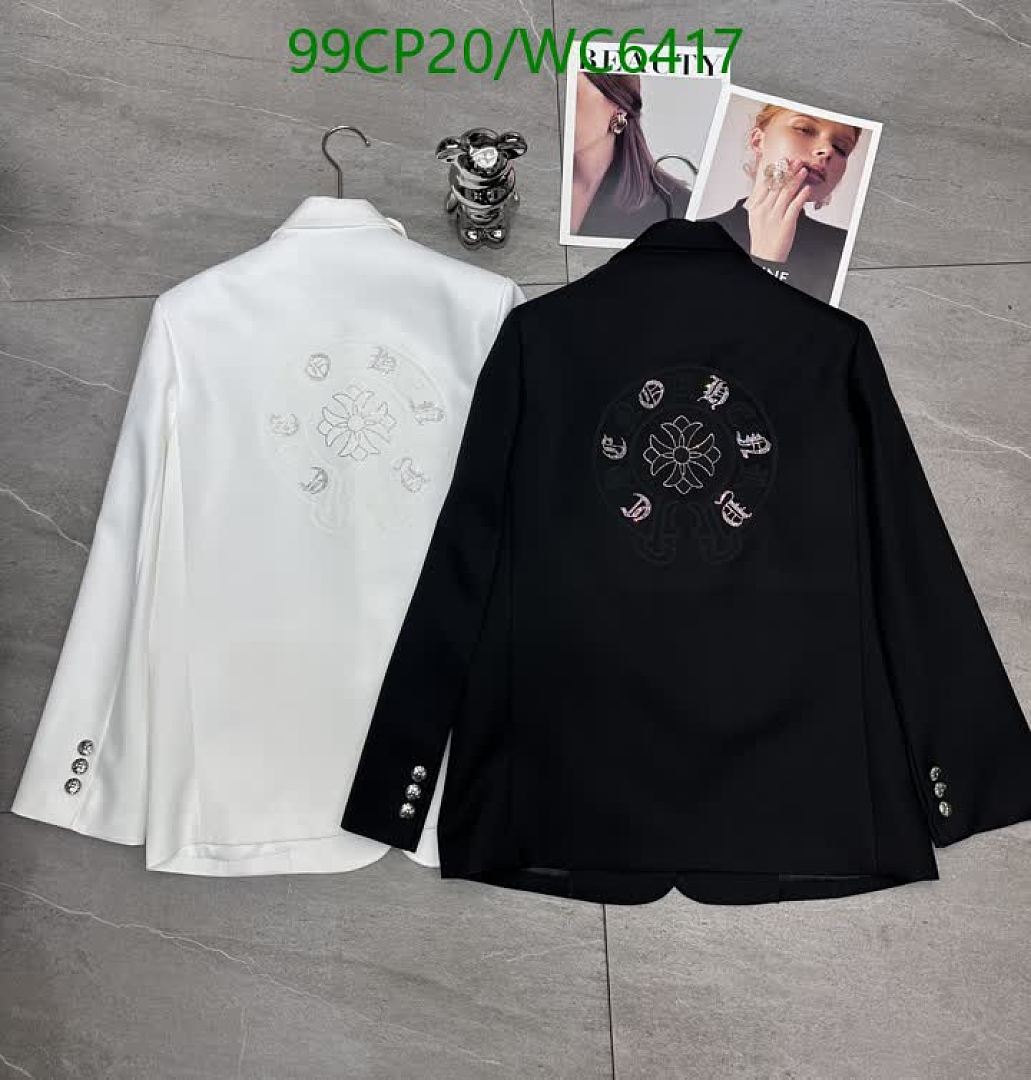 Chrome Hearts-Clothing Code: WC6417 $: 99USD